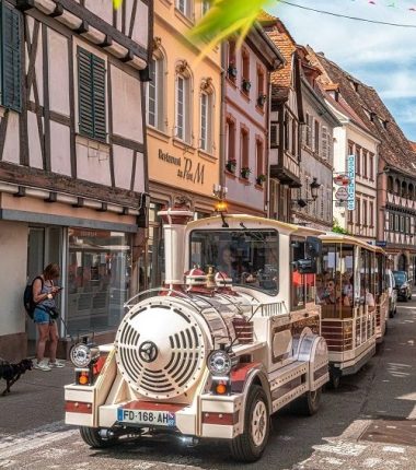 Le petit train touristique de Wissembourg