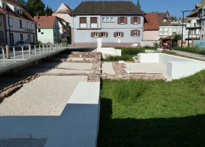 Guided tour of the Gallo-Roman section and the ancient thermal baths