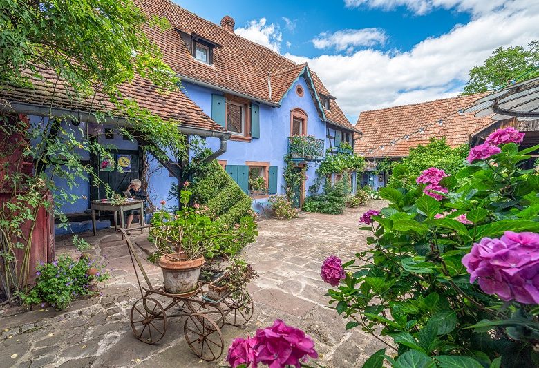 Visite guidée des Jardins de la Ferme Bleue