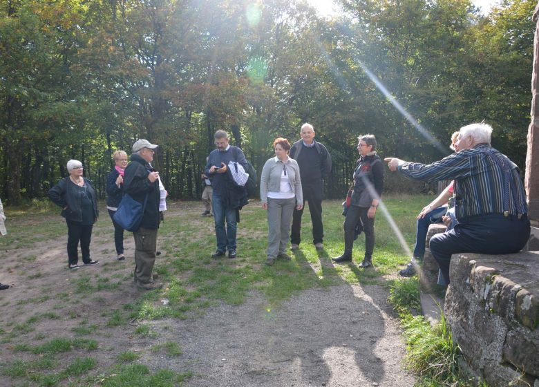 Wandeling tussen Riesackberg en Wintersberg