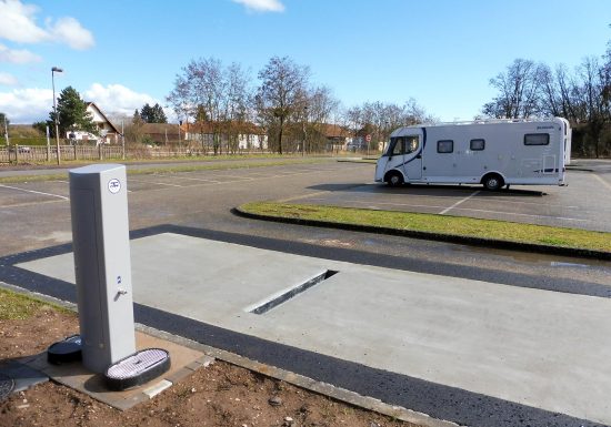 Aire de services pour camping-car – Thiergarten