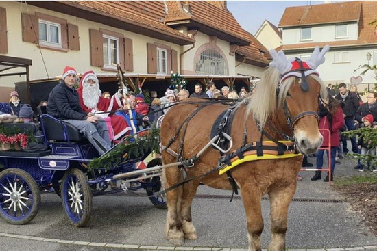 Traditionnel marché de Noël