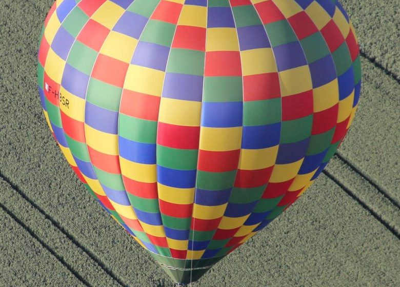 Globos aerostáticos de Alsacia verde