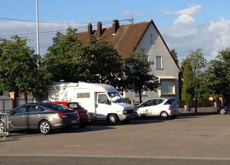 Aire de stationnement pour camping-car – Foire