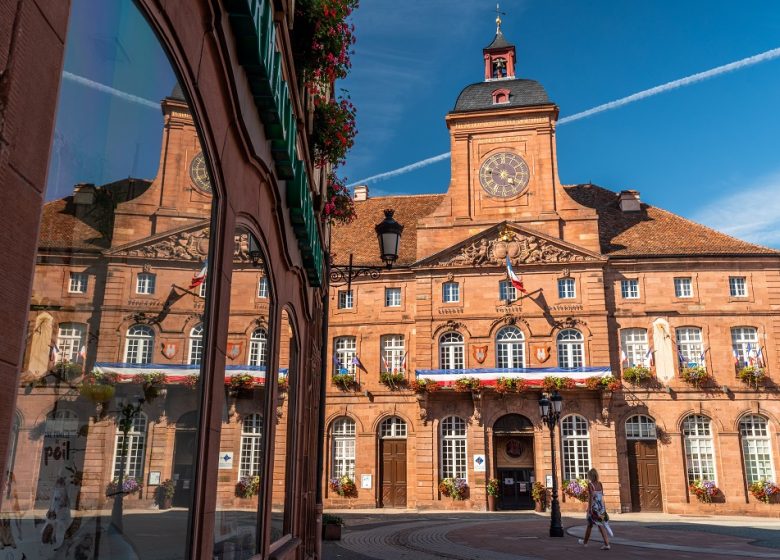 On foot through old Wissembourg