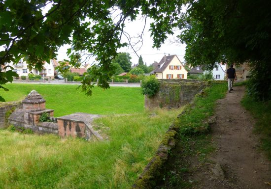 Op de wallen van Wissembourg