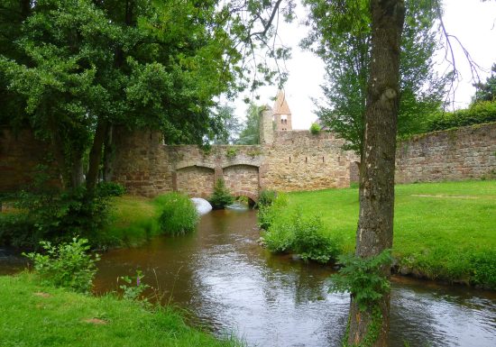 Sur les remparts de Wissembourg