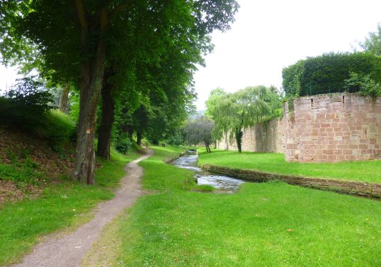 Sur les remparts de Wissembourg