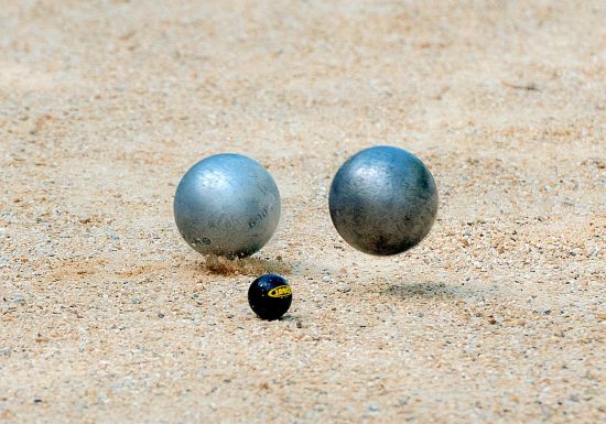 Aire de pétanque