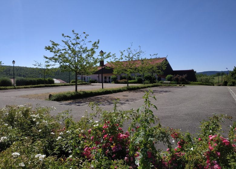 Aire de stationnement pour camping-car