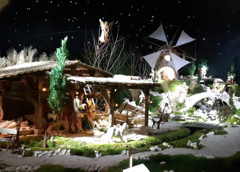 Visite nocturne de la crèche et concert de Noël