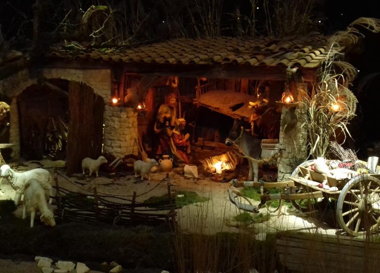 Visite nocturne de la crèche et concert de Noël