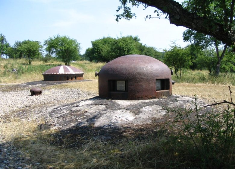 Aufbau des Kalkofens – Maginot-Linie