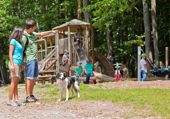 Aire de jeux médiévale