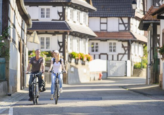 Tour en bicicleta Pueblos pintorescos, línea Maginot y viñedo Cleebourg