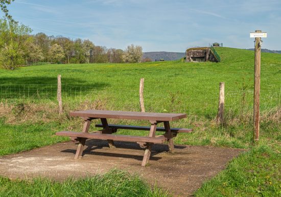Aire de pique nique – les coupoles du Fort de Schoenenbourg