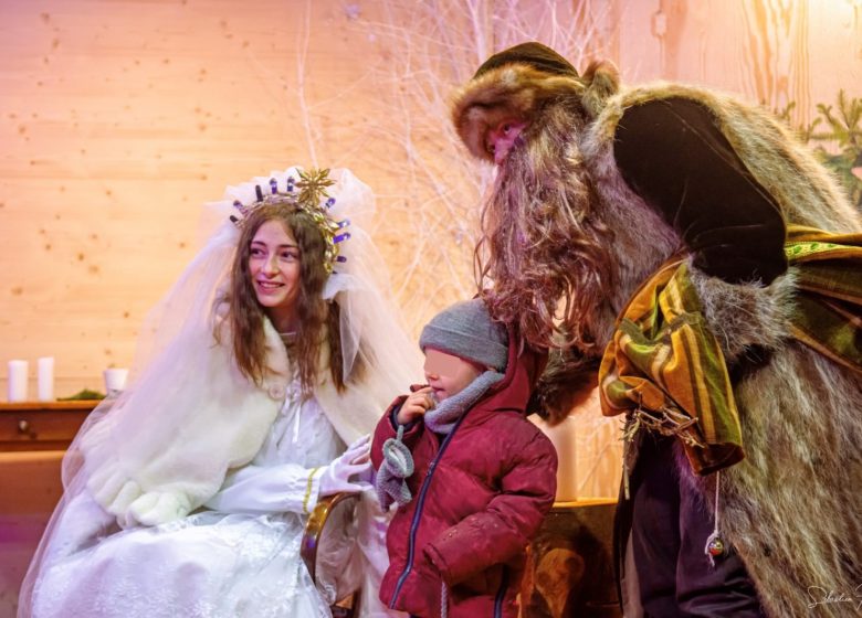 Rencontre avec les personnages de Noël