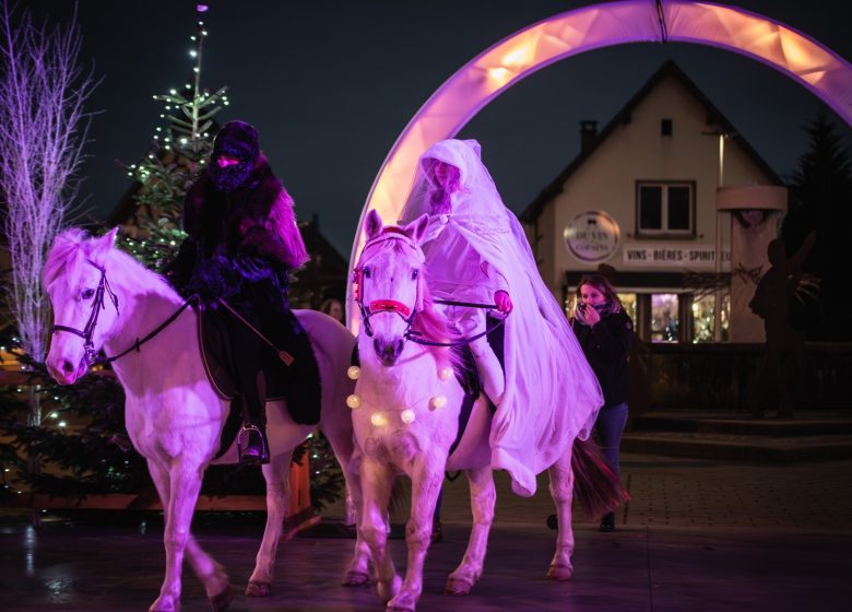 Rencontre avec les personnages de Noël