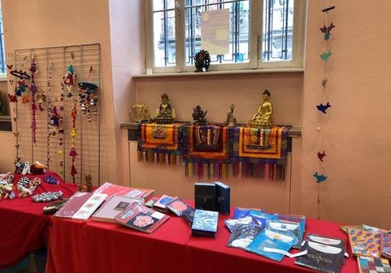 Exposition et vente d’artisanat himalayen