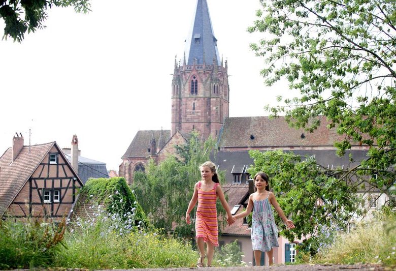 Rundwanderweg in den Nordvogesen