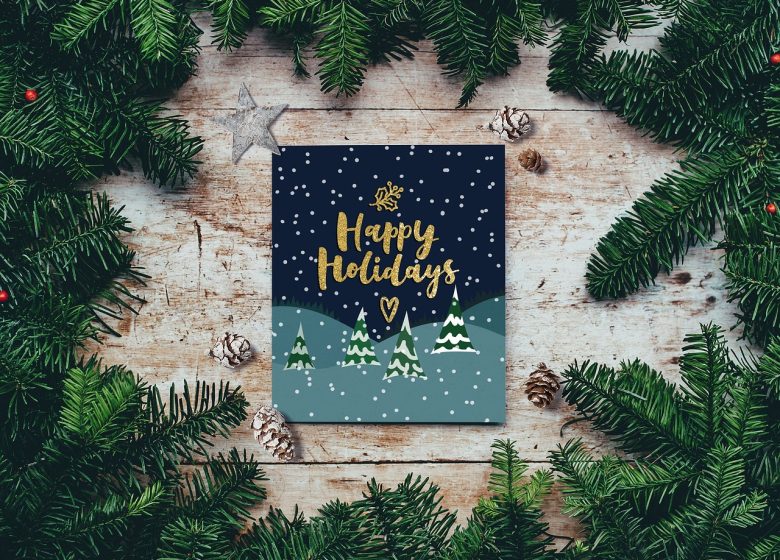 Atelier : Fabrication d’une carte de Noël