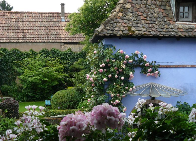 Besuchen Sie die Gärten: Jardins de la Ferme Bleue