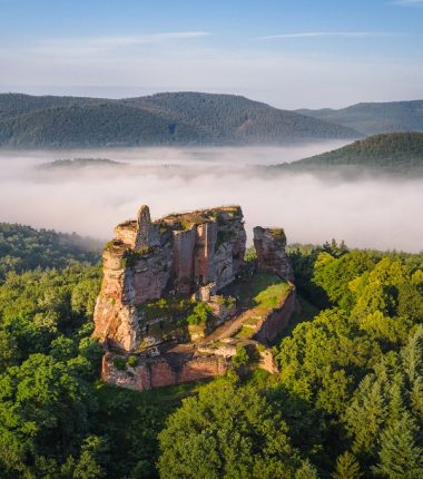 Randonnée du GR53 étape 1 de Wissembourg à Obersteinbach