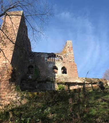 Randonnée du GR53 étape 3 de Niederbronn-les-Bains à Lichtenberg