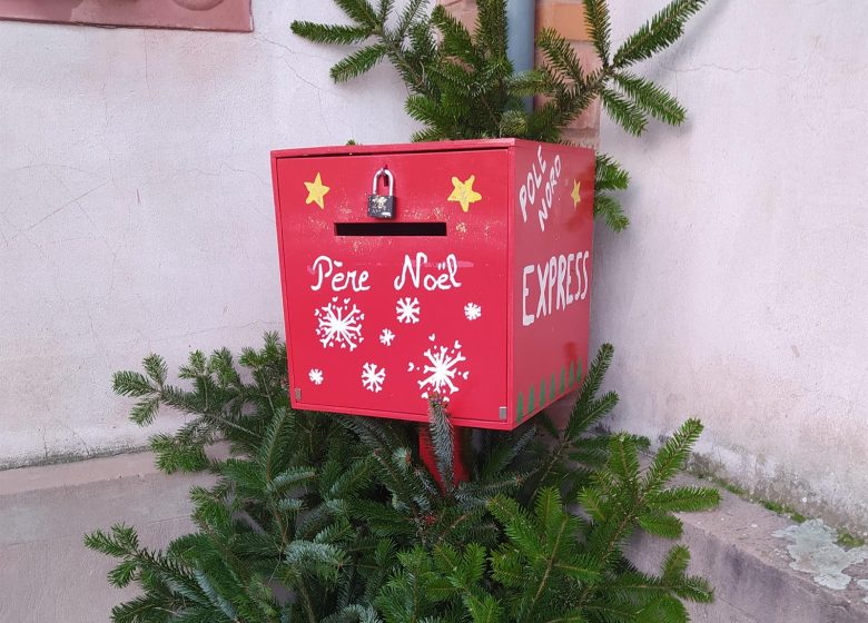 La boite aux lettres du Père Noël