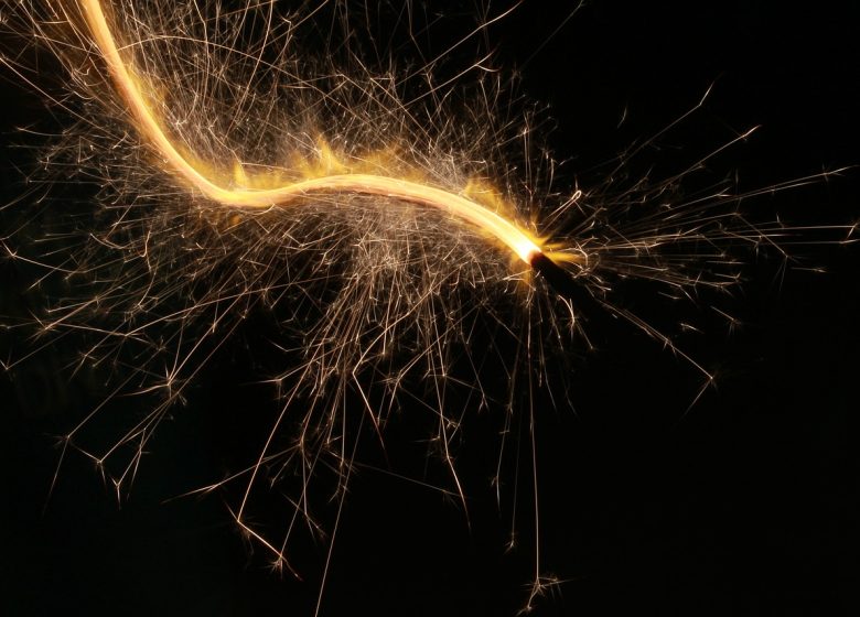 Spectacle de feu et pyrotechnique