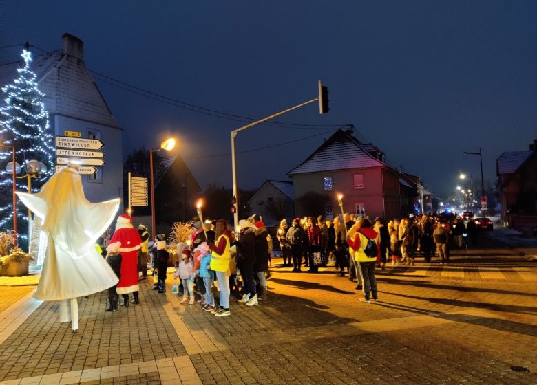 Défilé lampion et cortège