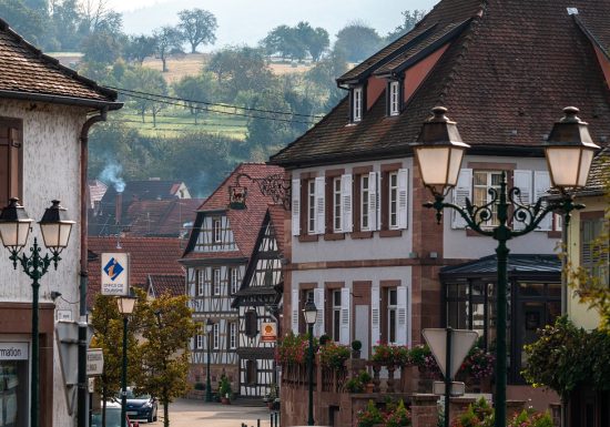 Circuit from fountain to fountain of Lembach