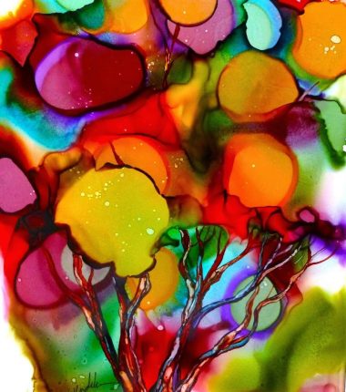 Atelier de peinture sur le thème de la forêt