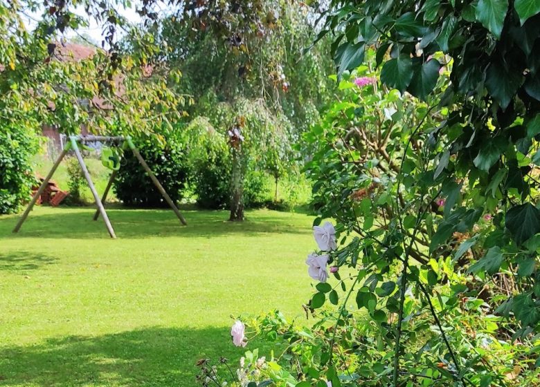 Gîte Au jardin romantique
