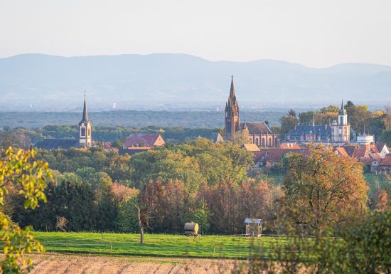 Circuit de randonnée de Gundershoffen à Froeschwiller par le plan d&rsquo;eau de Reichshoffen