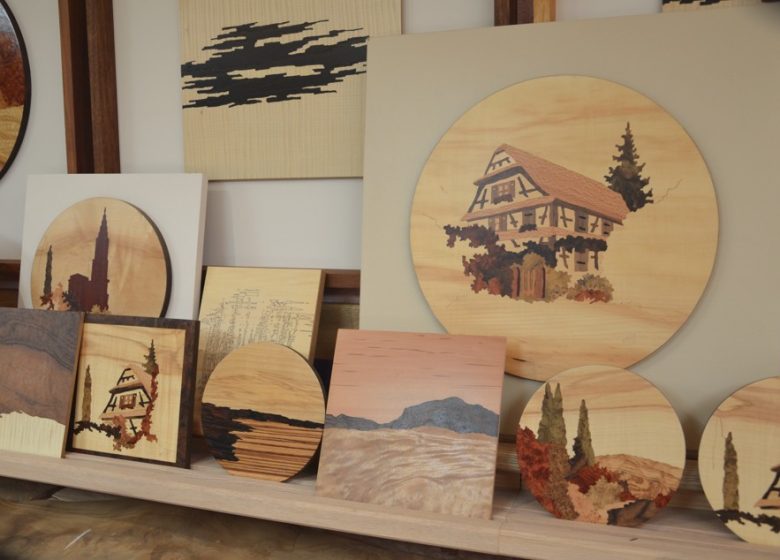 Exposition de marqueterie contemporaine