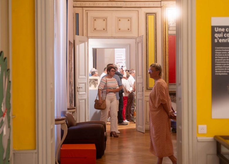 Visite commentée de l&rsquo;exposition « Des images par milliers » en allemand