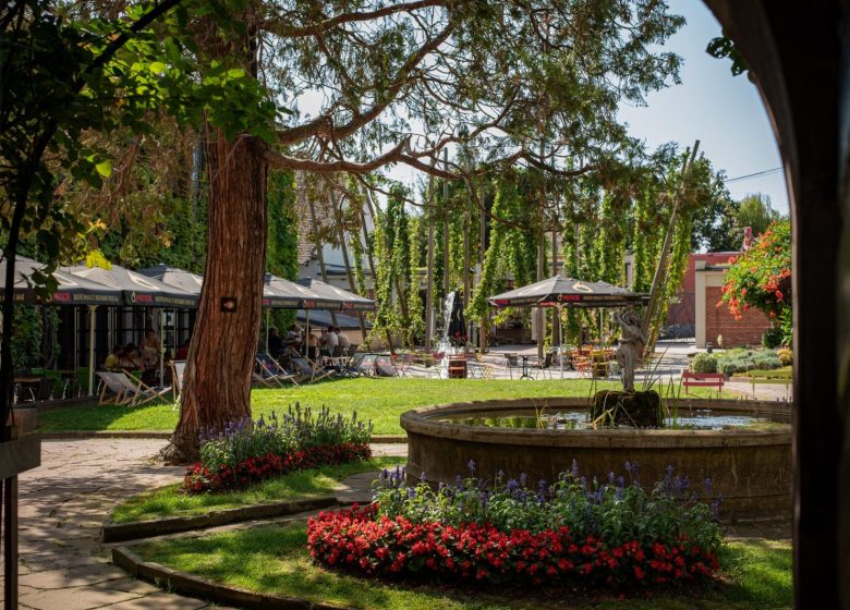 Biergarten à la Villa Meteor