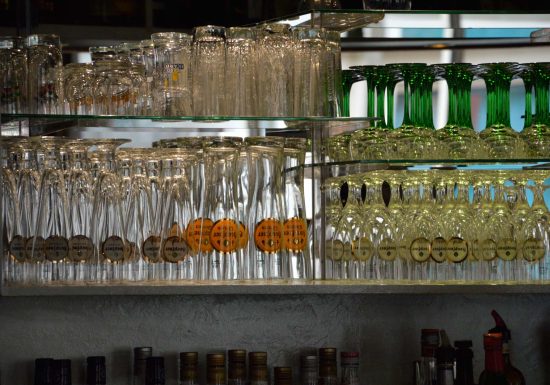 Bar du restaurant Le Bristol