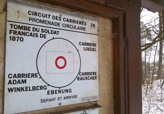 Circuit de randonnée des carrières