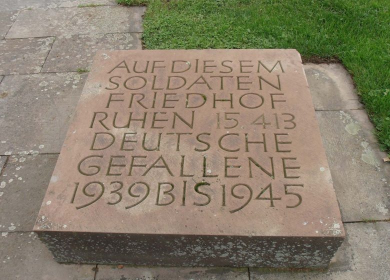 German military cemetery 1939/1945 – Destiny of War exhibition