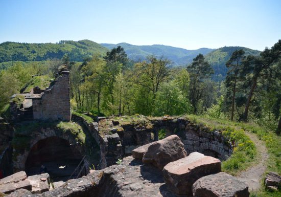 Circuit de randonnée aux châteaux du Schoeneck et du Wineck