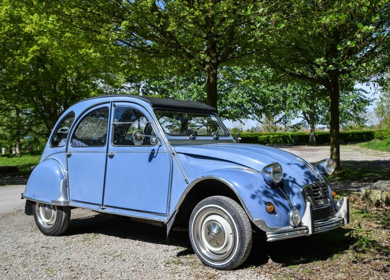 Rassemblement de véhicules anciens et de prestige